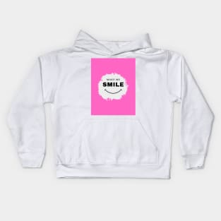 Make me smile Kids Hoodie